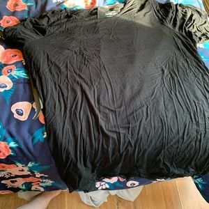 Black shoe sleeve with lace on bottoms  torrid top